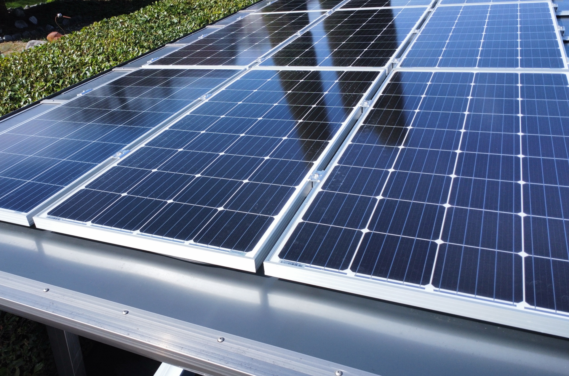 Ximax Carport-Photovoltaik-Erweiterungsset Solar für Carport-Modell Linea Sonderlänge